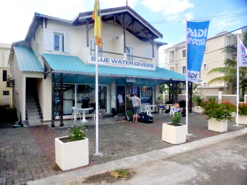 Blue water divers Mauritius