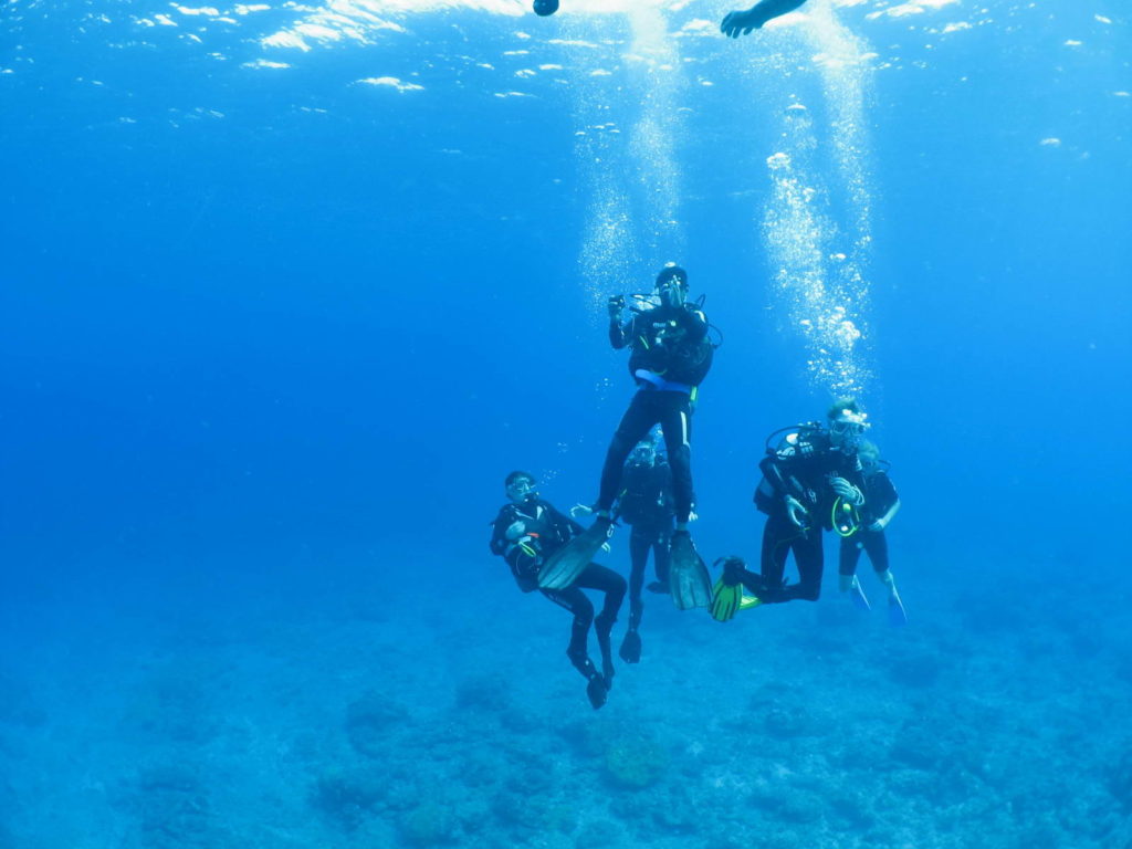 Mauritius sukellus ryhmä