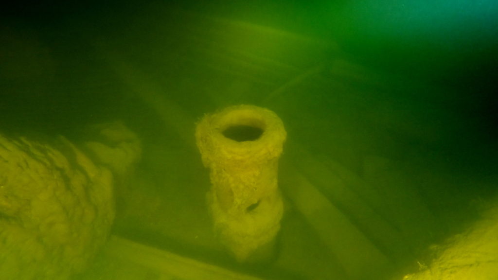 Purjelaiva Martta. Laivan pilssipumppu